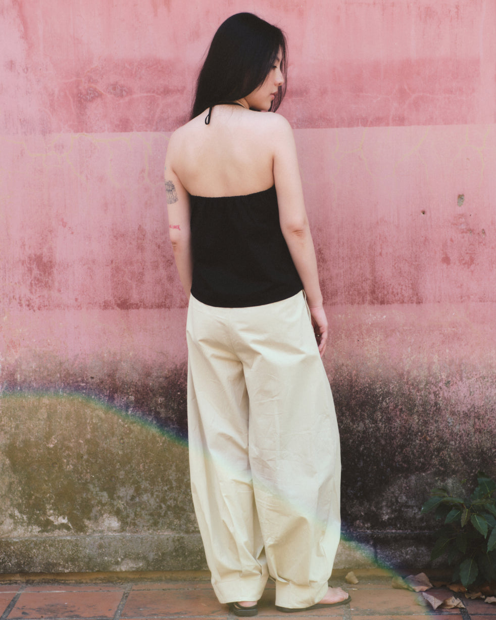 Fuchsia Trousers in Beige