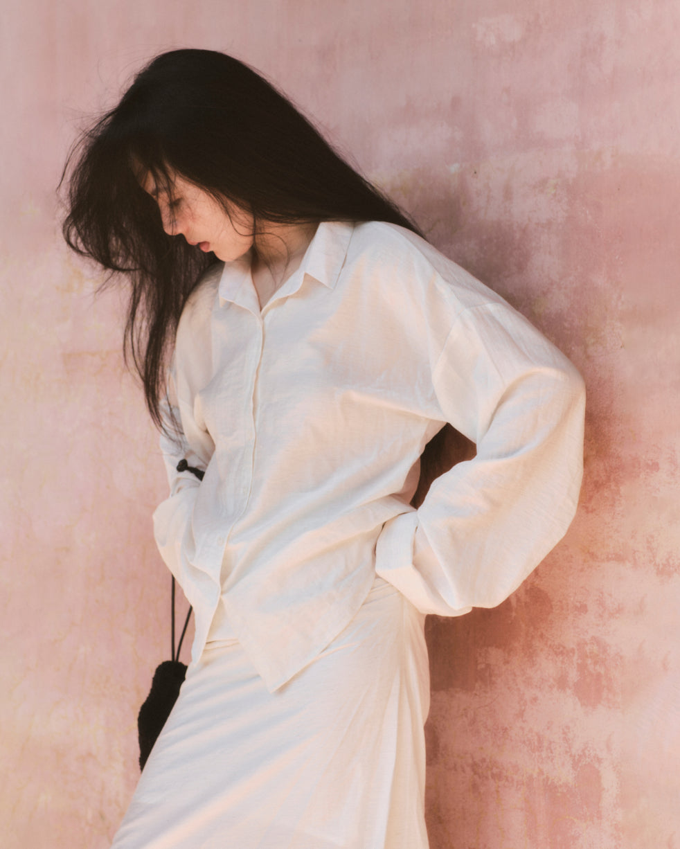 Windy Shirt in white