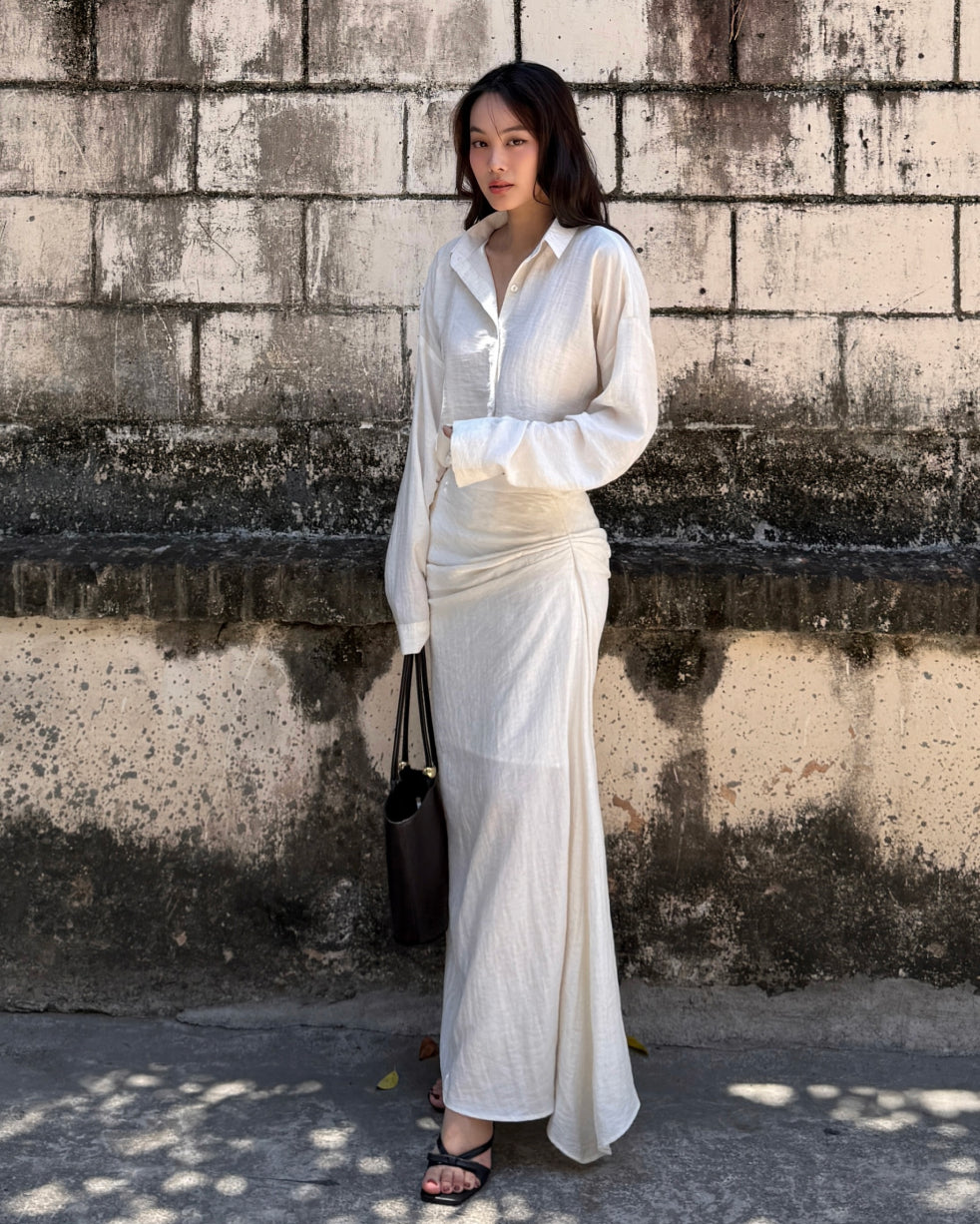 Flowy Skirt in White