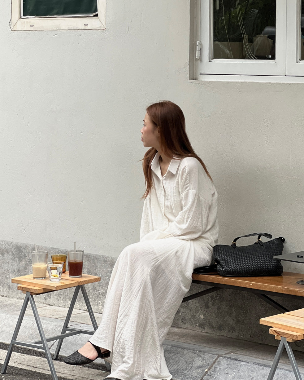 Flowy Skirt in White