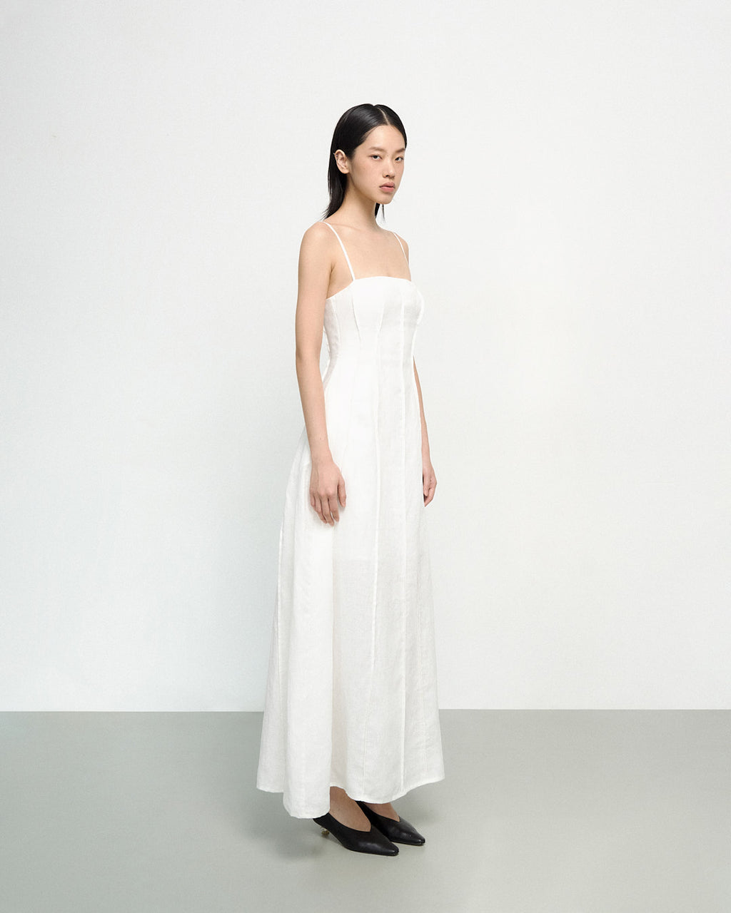 Dandelion Dress in White